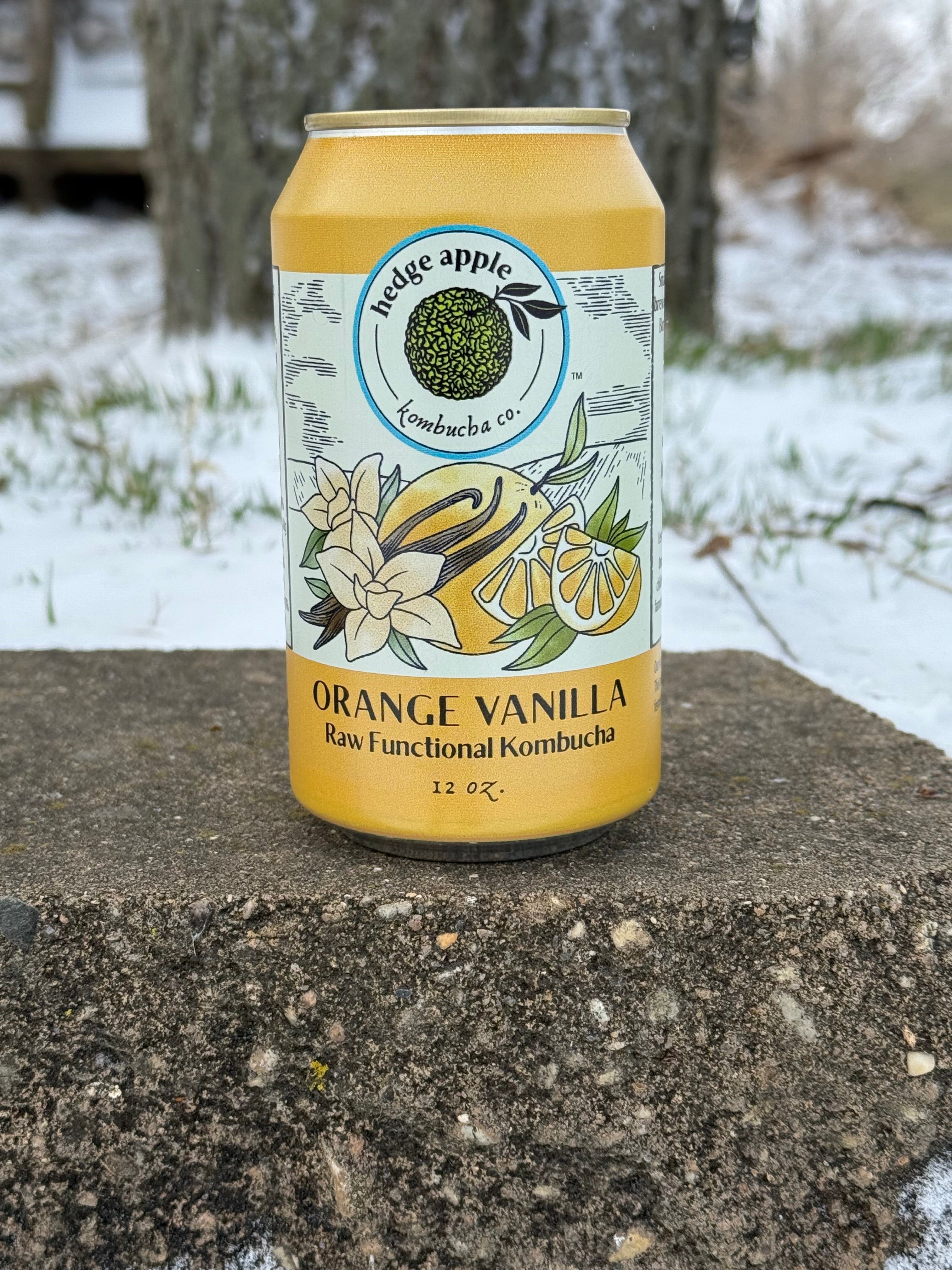 Orange Vanilla – Hedge Apple Kombucha